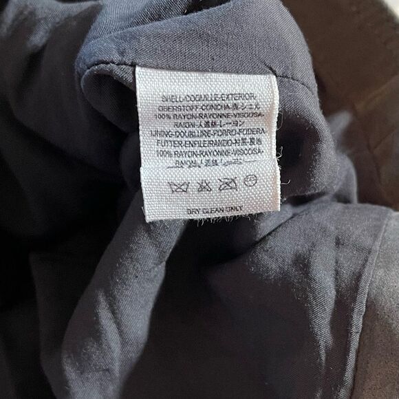 Free People Get in the Groove Dark Gray Faux Suede Mini Skirt | SZ 2 - Picture 9 of 15